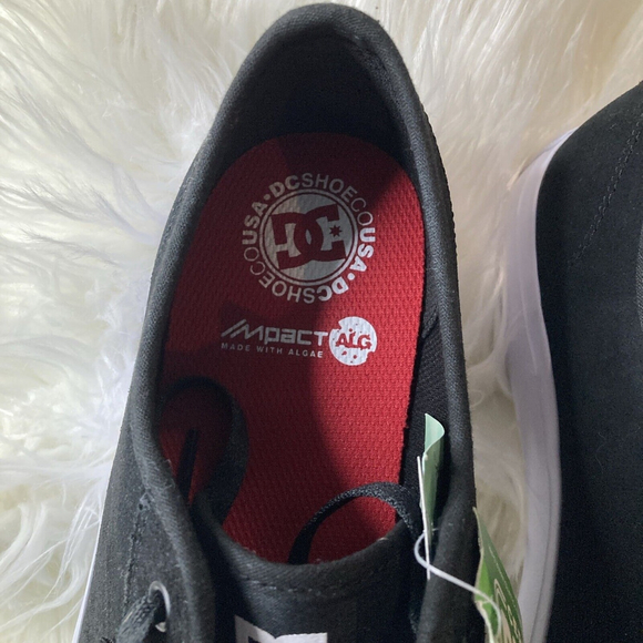 DC Shoes Manual RT S Skate Shoes - ADYS300592 - US Mens 11 - Black White NWOB - Picture 3 of 10